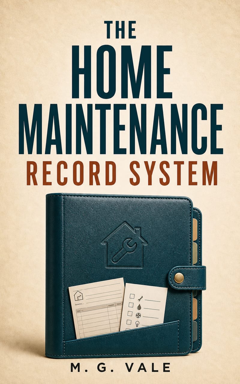 The Home Maintenance Record System book cover